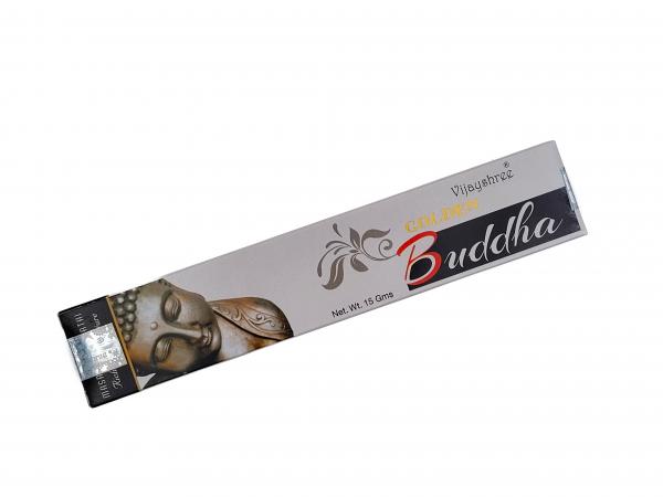 Golden Buddha - Premium Räucherstäbchen - Vijayshree